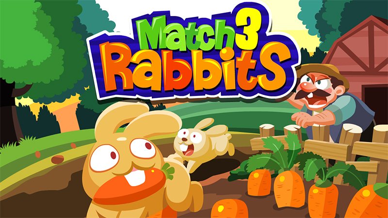 Image Match 3 Rabbits