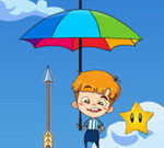Umbrella Falling Guy