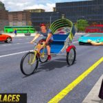 Bicycle Tuk Tuk Auto Rickshaw Free Driving Game