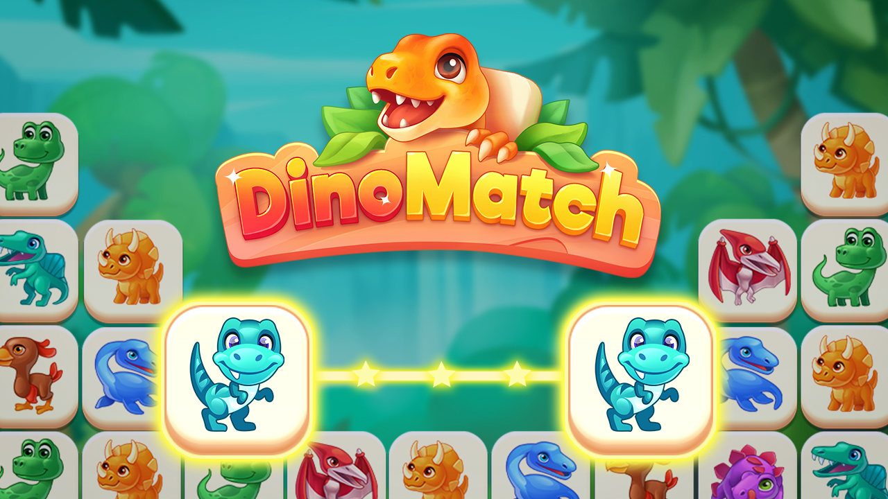 Image DinoMatch: Mahjong Pairs