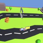 Pixel Circuit Racing Car Crash