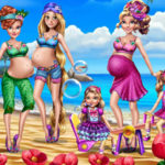 Pregnant Moms Exotic Holiday