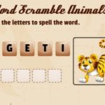 Word Scramble Animals