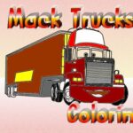 Mack Trucks Coloring