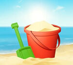 Coloring Book: Sand Bucket
